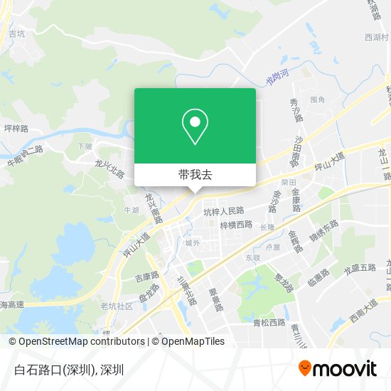 白石路口(深圳)地图