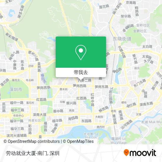 劳动就业大厦-南门地图