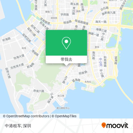 中港租车地图