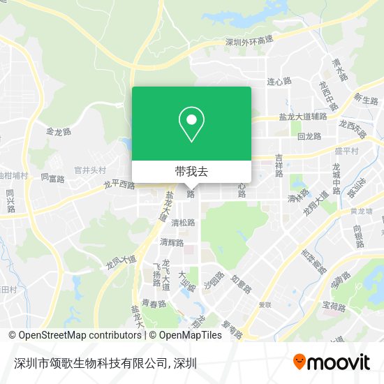 深圳市颂歌生物科技有限公司地图