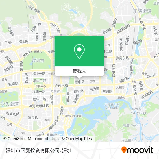深圳市国赢投资有限公司地图