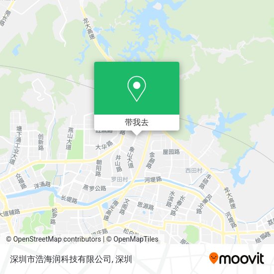 深圳市浩海润科技有限公司地图