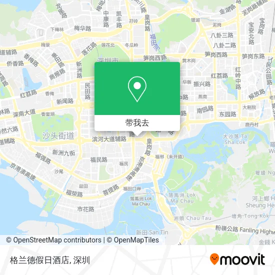 格兰德假日酒店地图