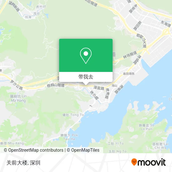 关前大楼地图
