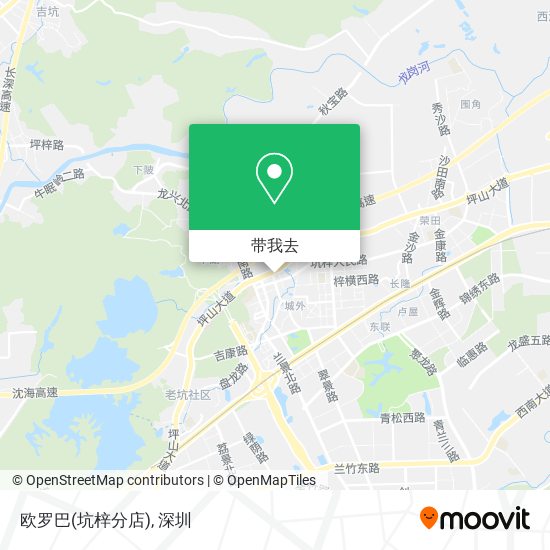 欧罗巴(坑梓分店)地图