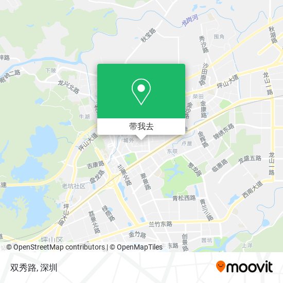 双秀路地图