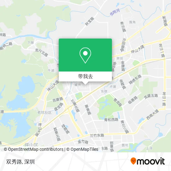 双秀路地图