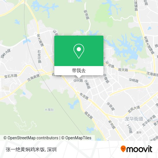 张一绝黄焖鸡米饭地图