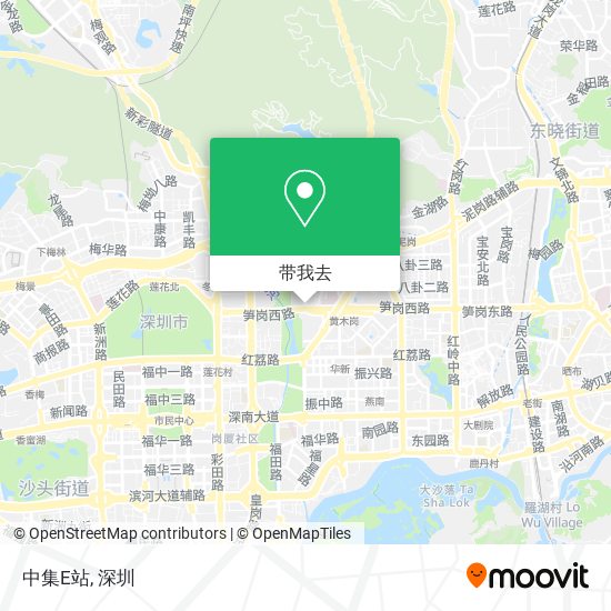 中集E站地图