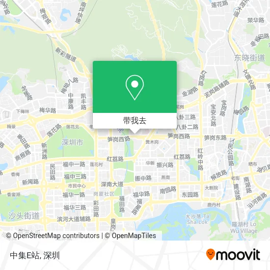 中集E站地图