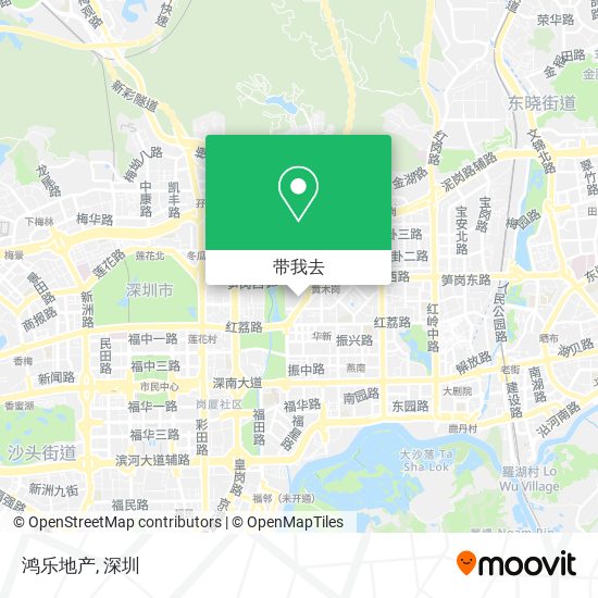 鸿乐地产地图