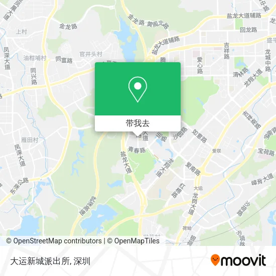 大运新城派出所地图