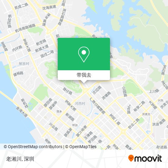 老湘川地图