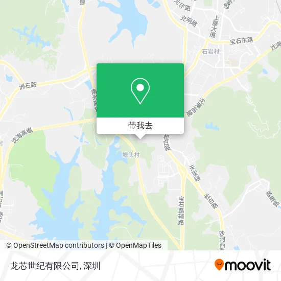 龙芯世纪有限公司地图