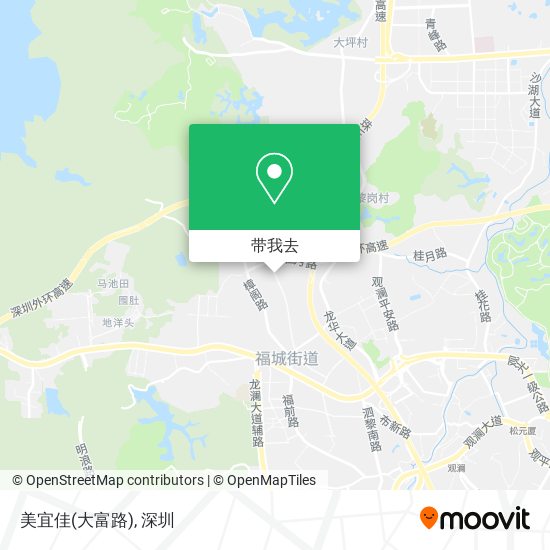 美宜佳(大富路)地图