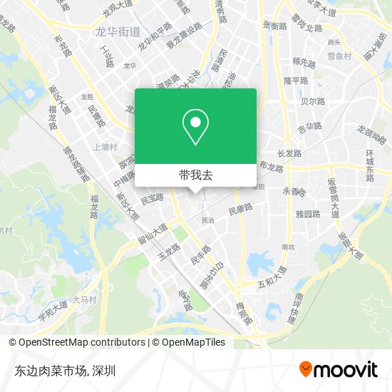 东边肉菜市场地图