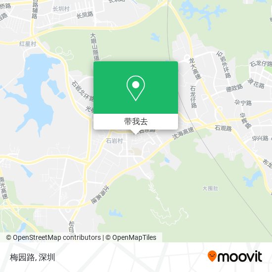 梅园路地图