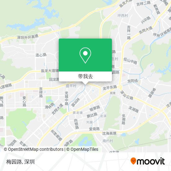 梅园路地图