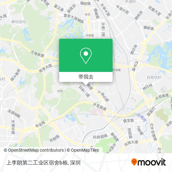上李朗第二工业区宿舍b栋地图