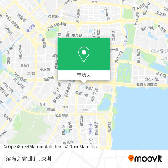 滨海之窗-北门地图