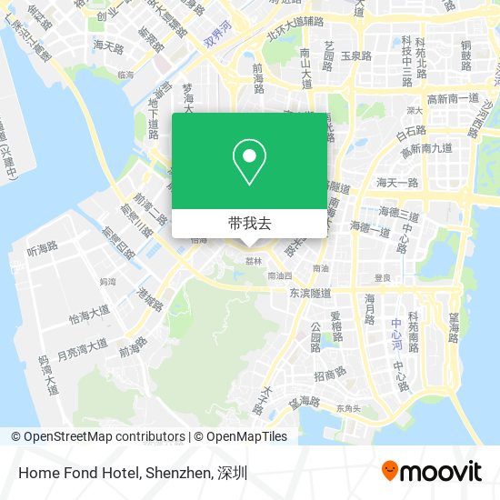 Home Fond Hotel, Shenzhen地图