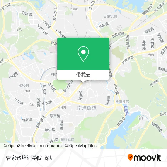 管家帮培训学院地图