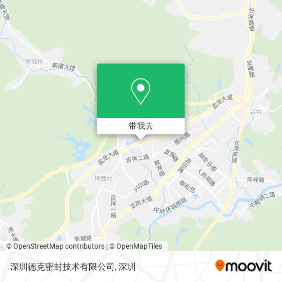 深圳德克密封技术有限公司地图