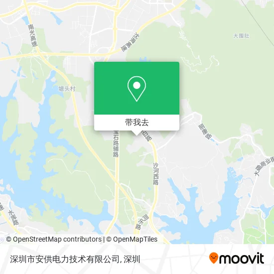 深圳市安供电力技术有限公司地图
