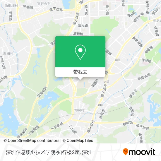 深圳信息职业技术学院-知行楼2座地图