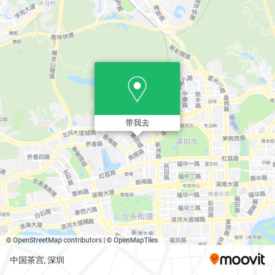 中国茶宫地图