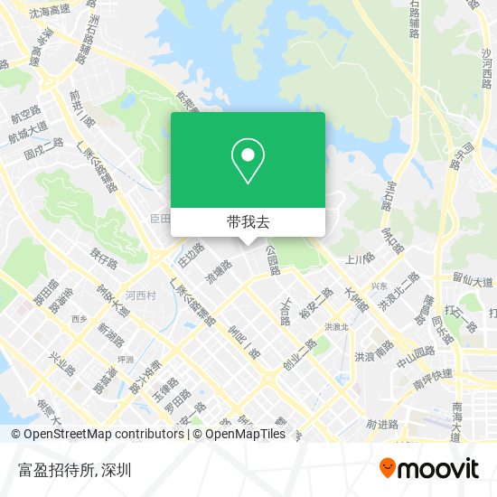 富盈招待所地图