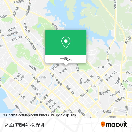 富盈门花园A1栋地图