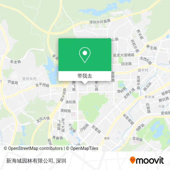 新海城园林有限公司地图