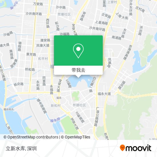 立新水库地图