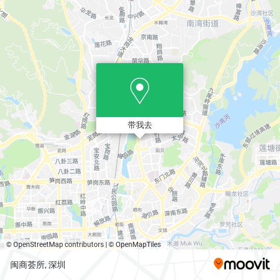 闽商荟所地图