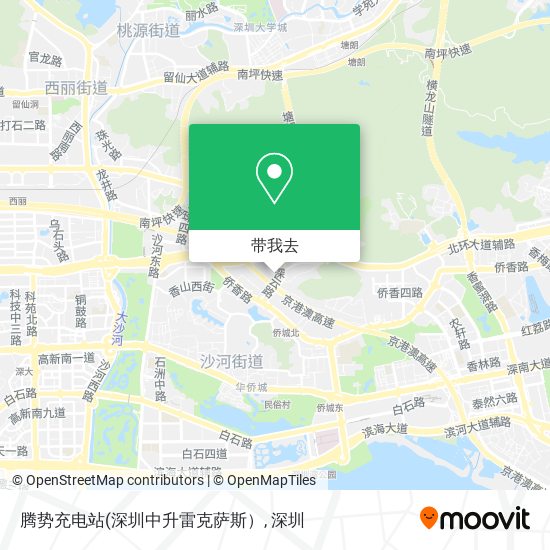 腾势充电站地图
