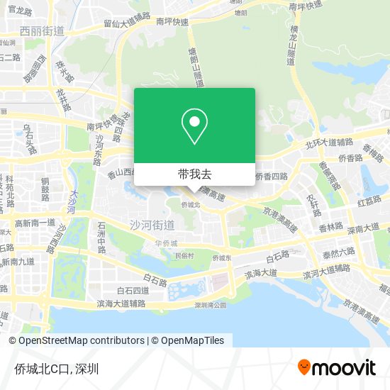 侨城北C口地图
