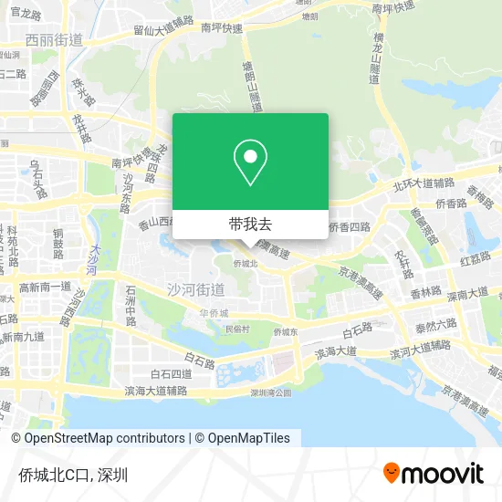 侨城北C口地图