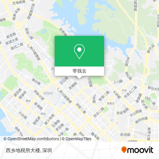 西乡地税所大楼地图
