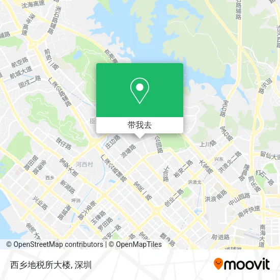 西乡地税所大楼地图