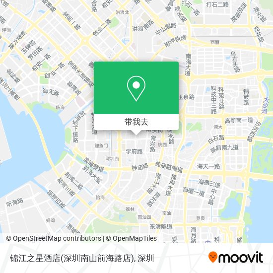 锦江之星酒店(深圳南山前海路店)地图