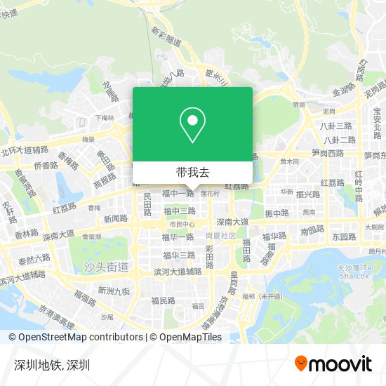 深圳地铁地图