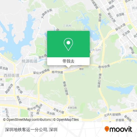 深圳地铁客运一分公司地图