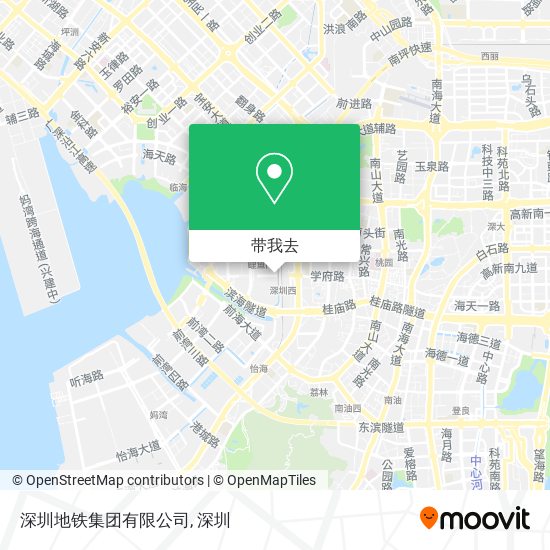 深圳地铁集团有限公司地图