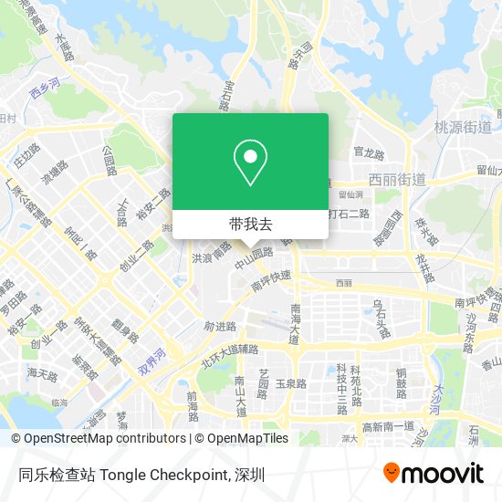 同乐检查站 Tongle Checkpoint地图