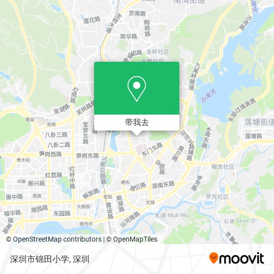 深圳市锦田小学地图