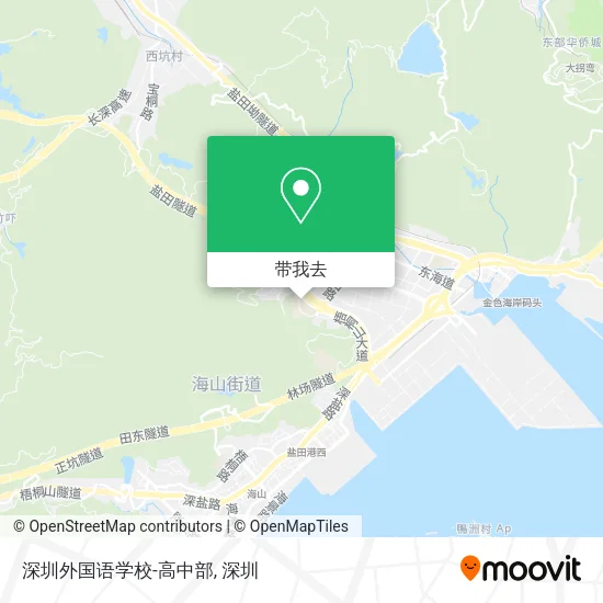 深圳外国语学校-高中部地图