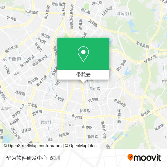 华为软件研发中心地图