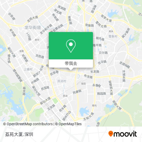 荔苑大厦地图