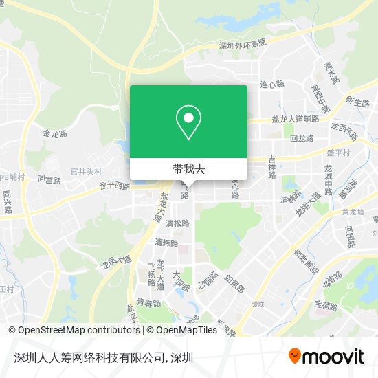 深圳人人筹网络科技有限公司地图